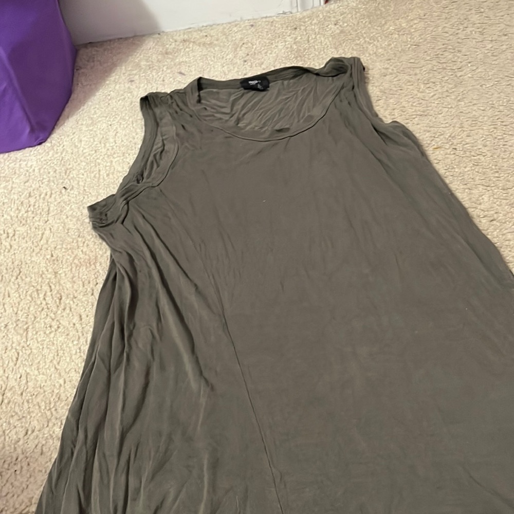 Green large dress